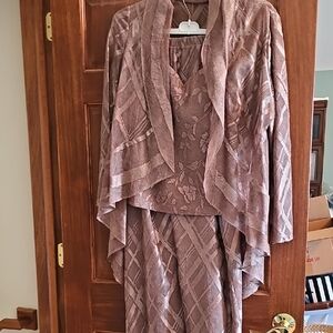 Elegant Brown Women's Ensemble